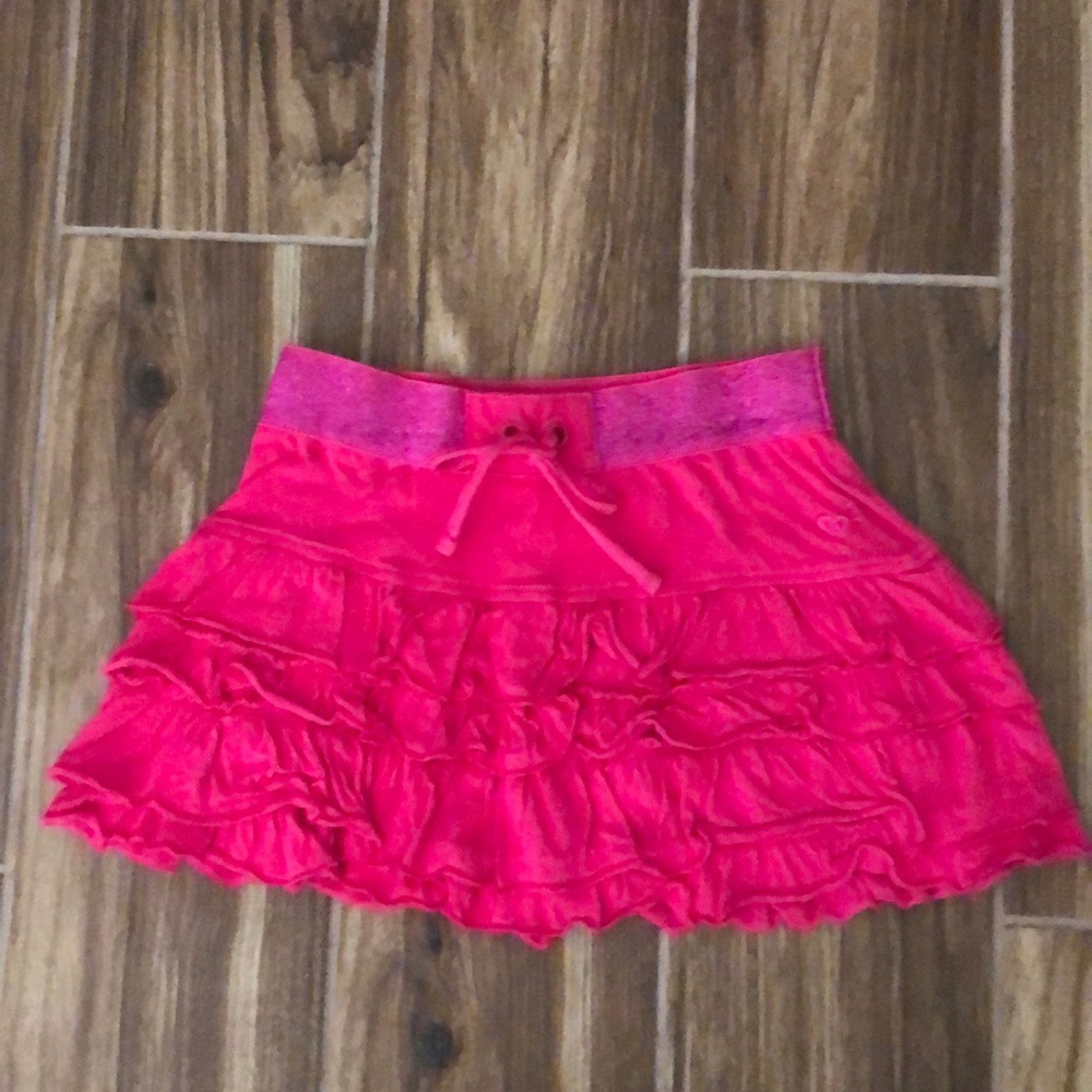 Justice ruffled skirt